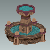 Small Fountain - 3D Model 3D Printing 348698