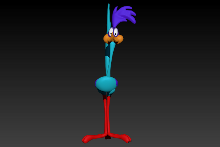 Road Runner - 3D Model 3D Print 348730