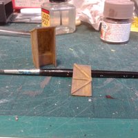 outside loo model in 1;48 scale - Thumbnail 4