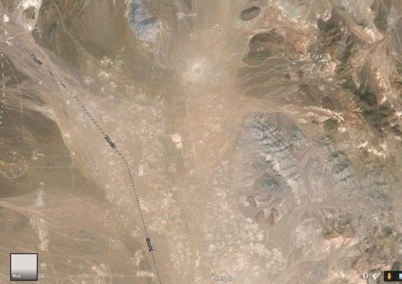 Tonopah Test range near Area 51 Nevada