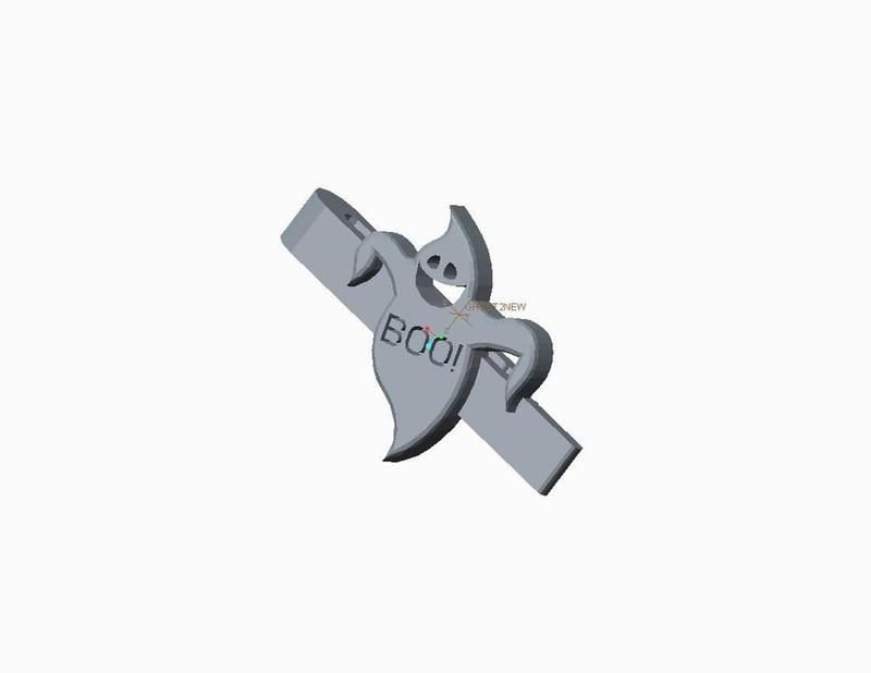 Ghost Tieclip