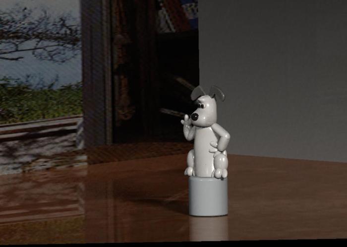 Popular Cartoon/Plasticine dog Pencil topper 3D Print 34905