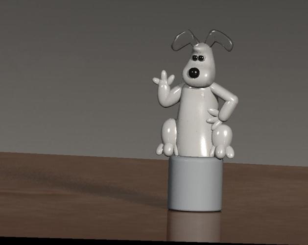 Popular Cartoon/Plasticine dog Pencil topper 3D Print 34906