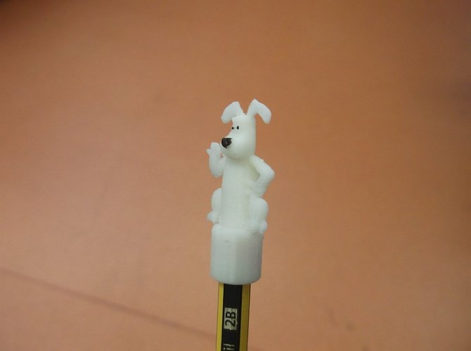 Popular Cartoon/Plasticine dog Pencil topper 3D Print 34909
