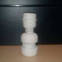 #MakerBotOrnaments ,Snowy the springy snowman - Thumbnail 5