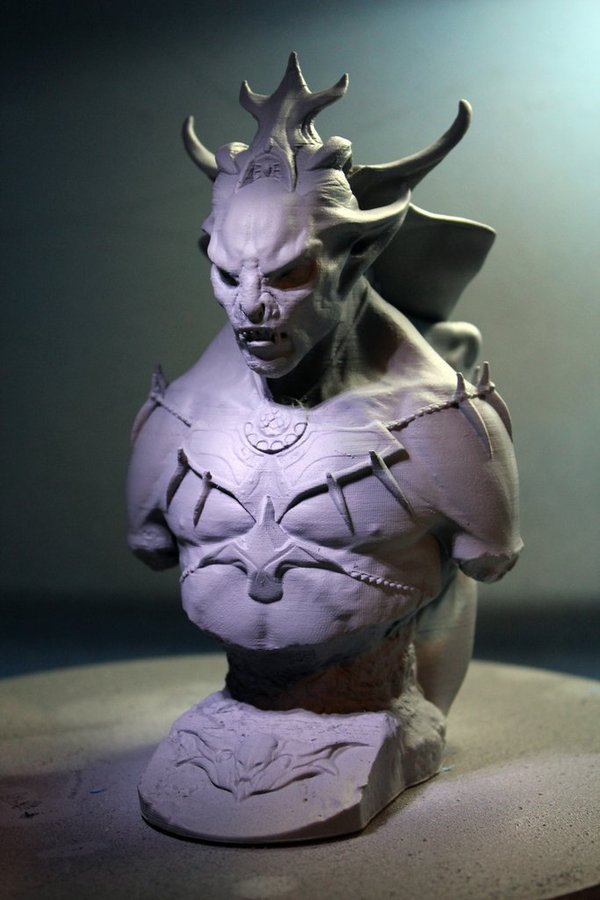 Medium Skyrim: Dawnguard Vampire Lord 3D Printing 35158