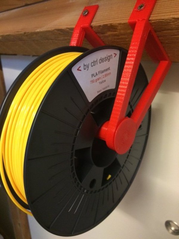 pla filament connection to girder