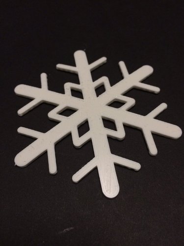 snowflake 3D Print 35255