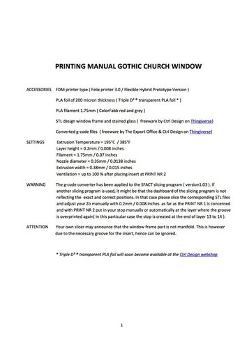 Gothic Church Window  final model 3D Print 35265