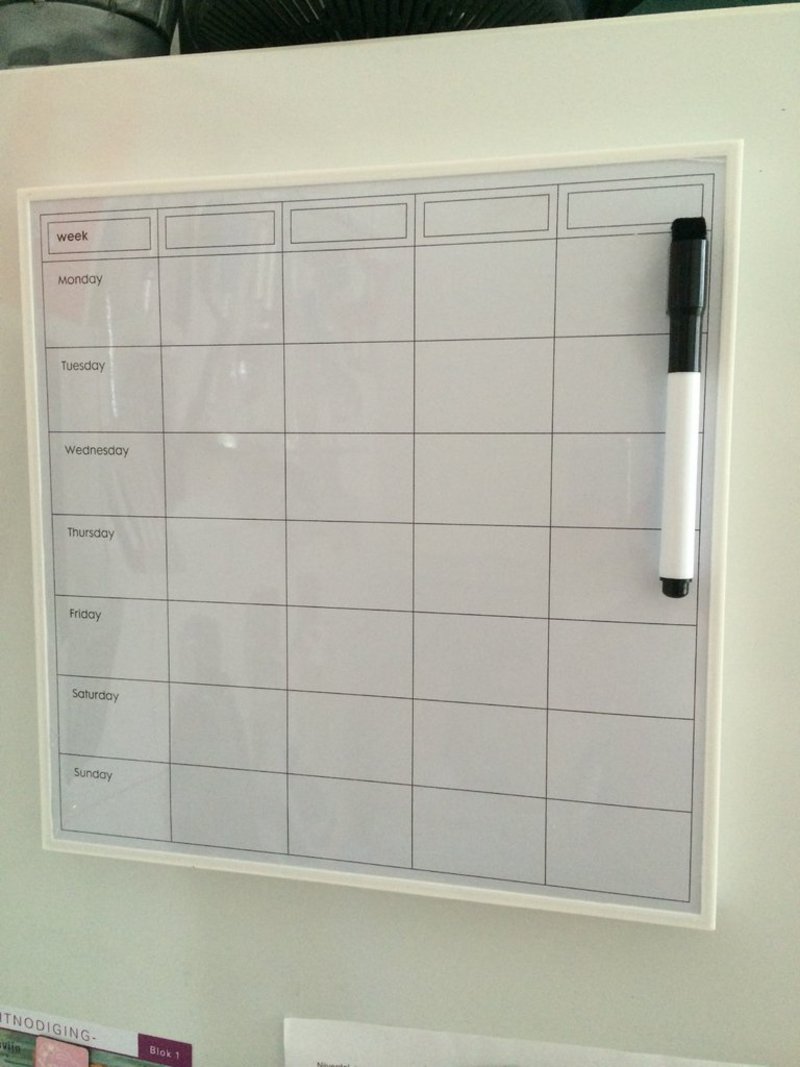 weekly planner
