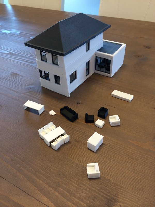 house scale 1:50