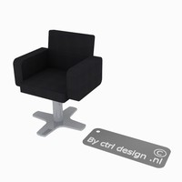 Small hairdresser chair 3D Printing 35317