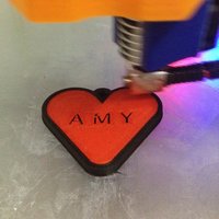 hart shape key chain - Thumbnail 5