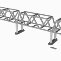 Small one way bridge 3D Printing 35330