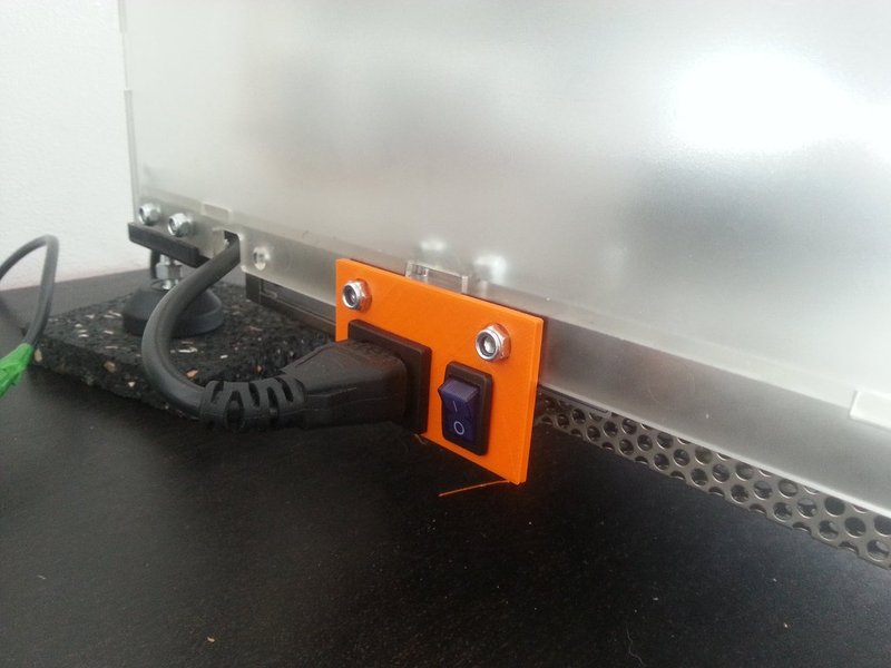 Power supply & power button support