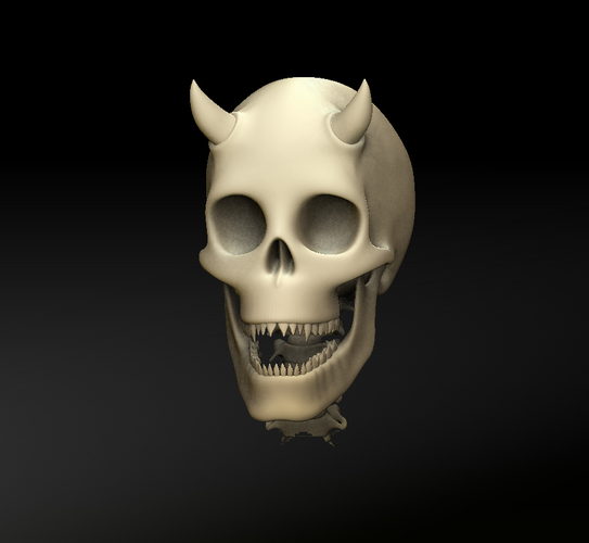 Diablo skull