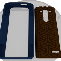 Small LG G3 CUSTOMIZABLE covers for ECLON cases  3D Printing 35388