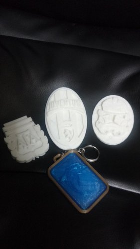 Shields and emblems from your favorite teams and themes for keyc 3D Print 35397