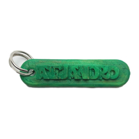Small ALEJANDRO Personalized keychain embossed letters 3D Printing 353986