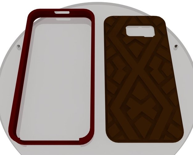 Customizable cover for Samsung S6  -  Print it Wear it! 3D Print 35402