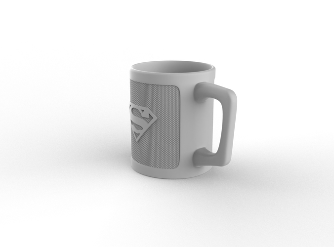 Superman mug 3D Print 354030