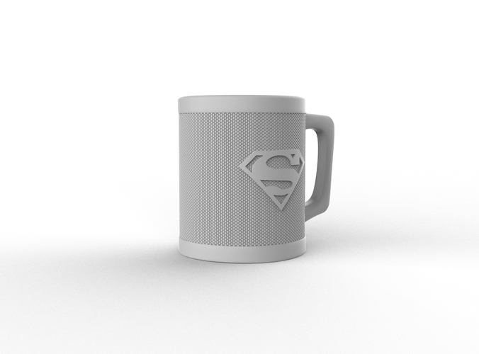 Superman mug 3D Print 354032