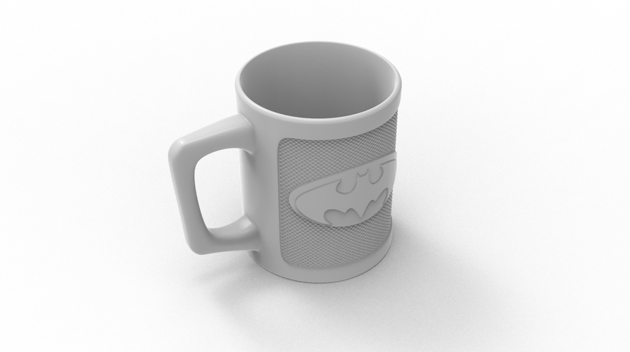 Batman mug 3D Print 354037