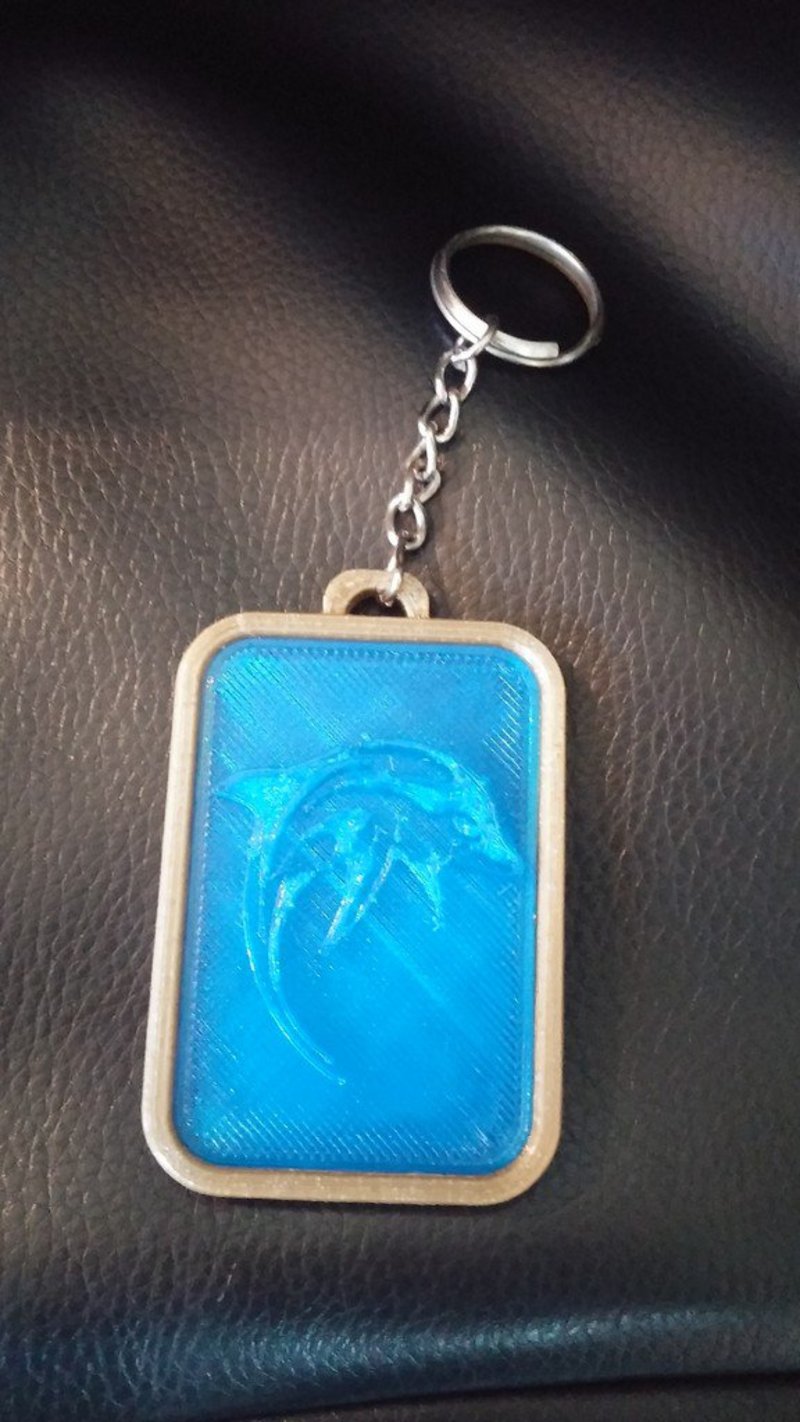 Customizable keychains for 3d printing, print your favorites