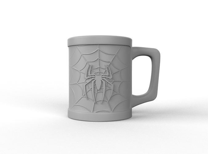 Spiderman mug 3D Print 354041