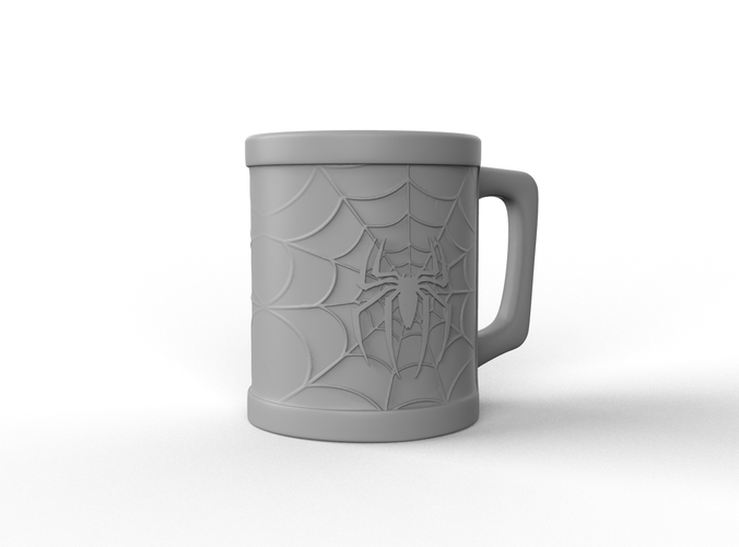 Spiderman mug 3D Print 354042