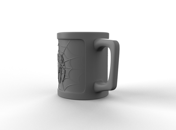 Spiderman mug 3D Print 354045