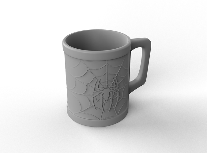 Spiderman mug 3D Print 354046