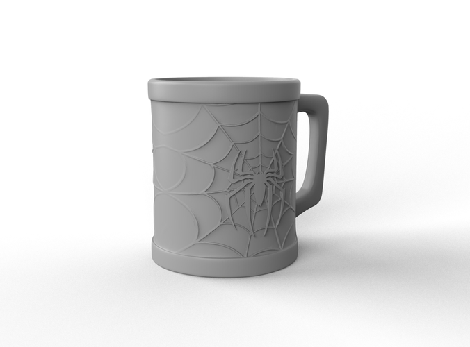 Spiderman mug 3D Print 354048