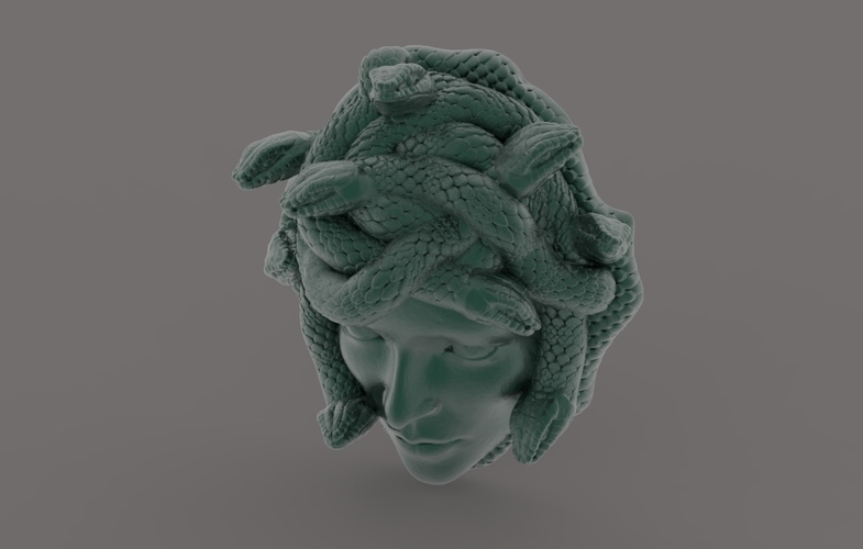 GORGON MEDUSA 3D Print 354062