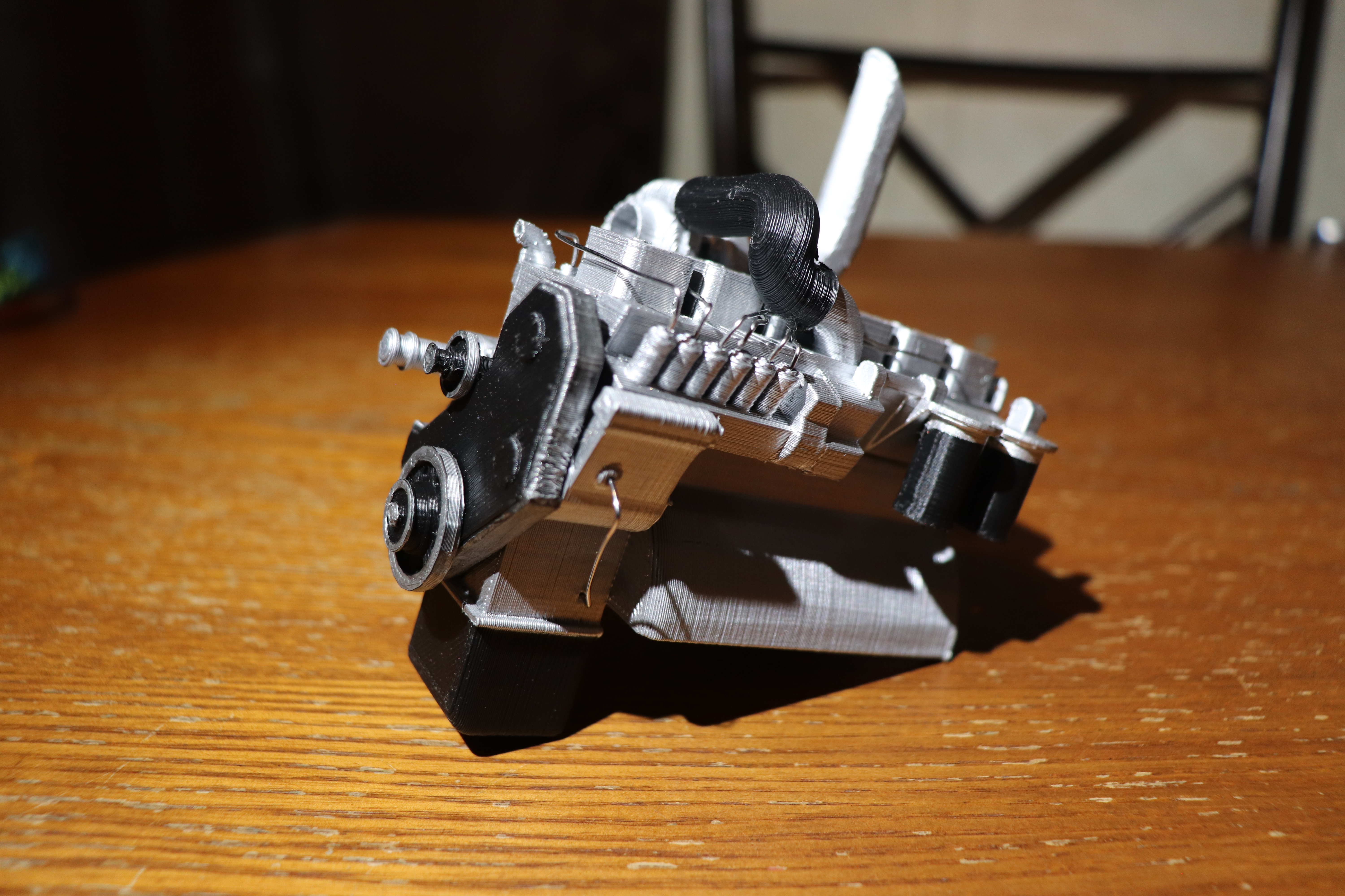 3D Printed 1/10 Scale Cummins Engine Motor Cover by Will