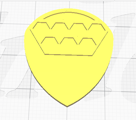 Guitar pick 3D Print 354322