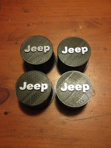 Jeep Hub Cover 3D Print 35434