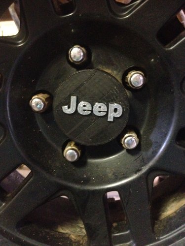 Jeep Hub Cover 3D Print 35435