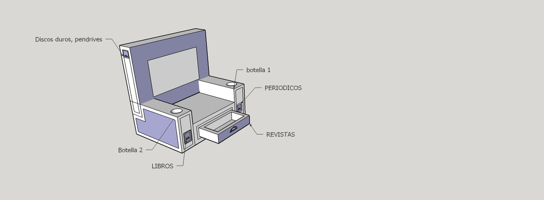 Mueble - Compartimentos 3D Print 354378