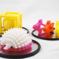 Small Hard Drive Platter coaster 3D Printing 35448