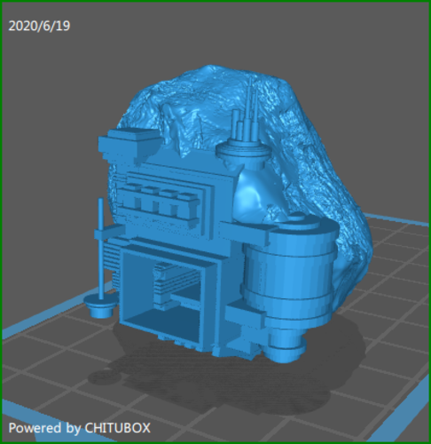 Asteroid mining Complex 3D Print 354520