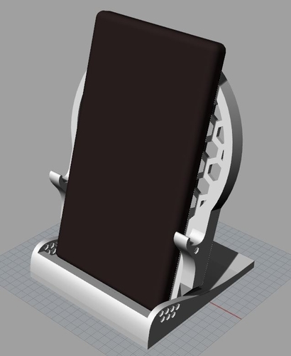 Vertical or Horizontal Wireless phone charging stand  3D Print 354532