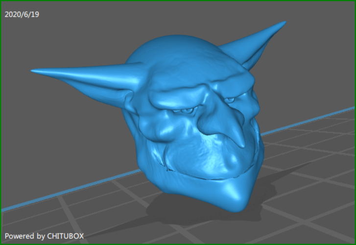 goblin head1 3D Print 354535