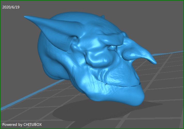 goblin head1 3D Print 354536