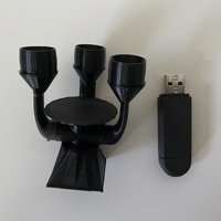 Table with arms and spinning middle - Thumbnail 2