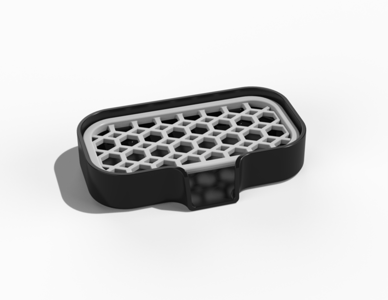 Soap and sponge dish small