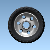 Small Wheel - 3D Model 3D Printing 354625