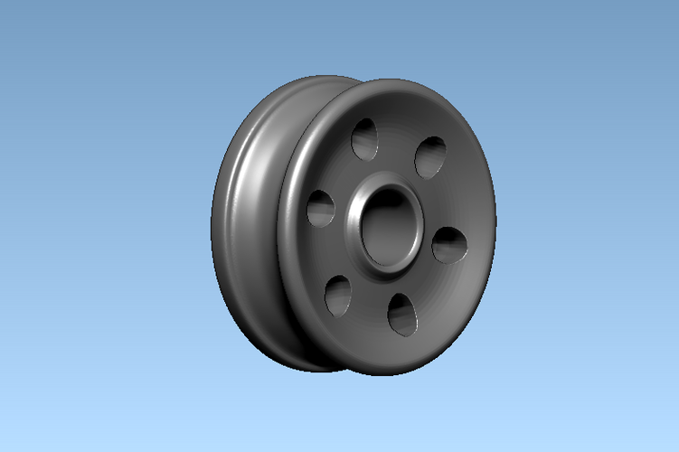 Wheel - 3D Model 3D Print 354626