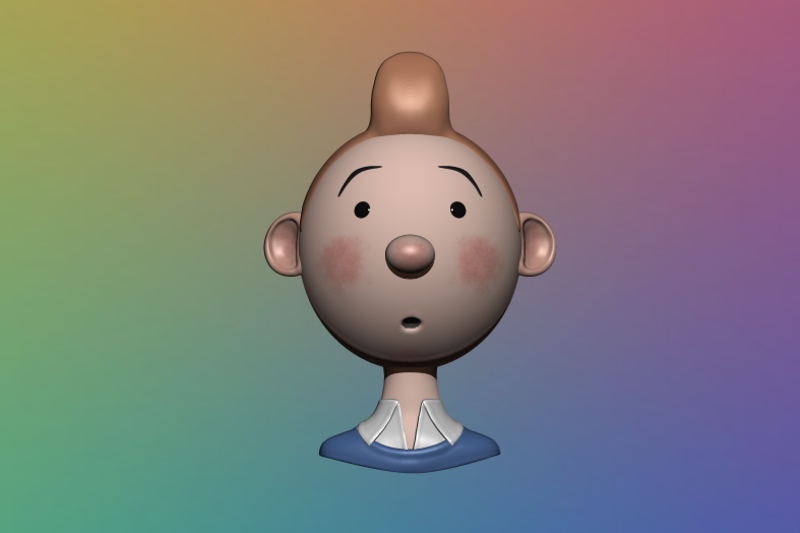 Tintin - 3D Model