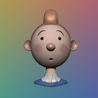 Small Tintin - 3D Model 3D Printing 354655